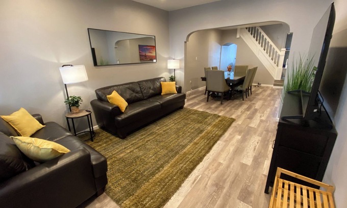 Mahanoy City Maison | Fresh 3 bedroom row home in Mahanoy city PA