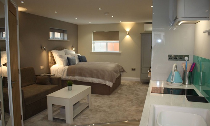 Frinton-on-Sea Appartement | Studio-Appartement-Salle de bain-First Floor