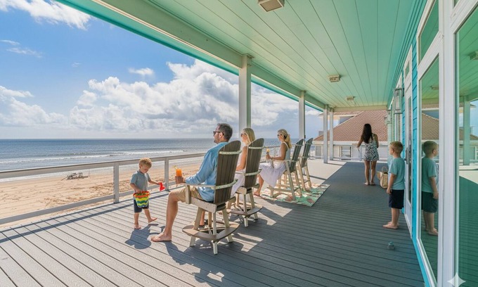 Spanish Grant Maison | From the moment you arrive, the Gulf stretches out before you in an endless sweep of blue and gold — a living canvas of rolling waves, soft breezes, and skies that shift with every hour. Here, the ocean isn’t just a view; it’s a rhythm that slows you