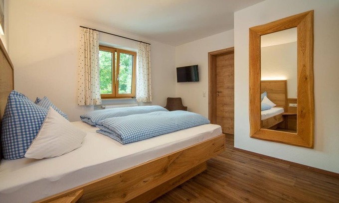 Hopferau Appartement | Fuchsbau / double room P**** - panoramic view Heimen
