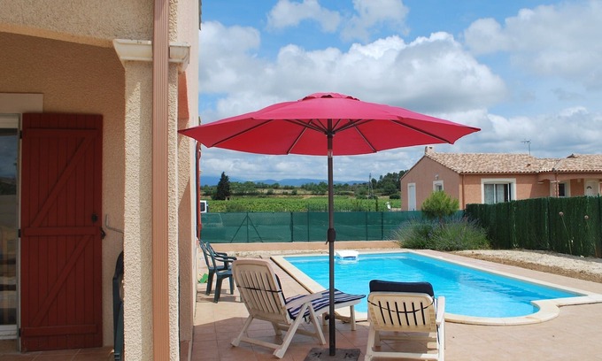 Trebes Maison | Maison moderne dans un cul-de-sac. Piscine privée.