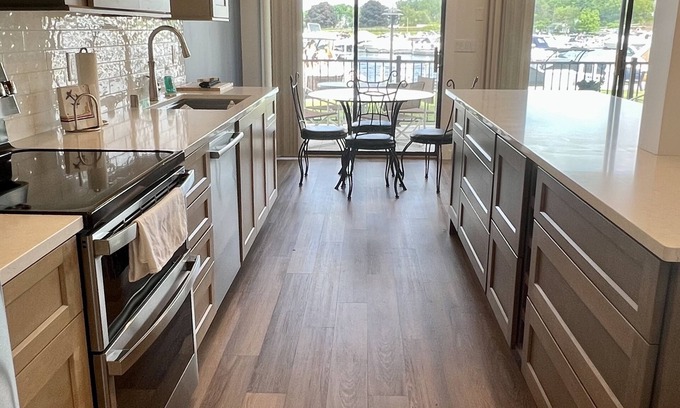 Fontana-on-Geneva Lake Villa | Abbey Harbor Front Villa, Large Patio, Walk to Fontana Waterfront