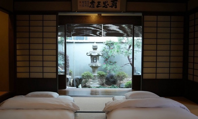 Sumiyoshi Maison | Fully renovated luxury townhouse w private Japanese gardenUp to 10 pax5min walk from station - KAMIYASHIKI private hotel /Osaka Ōsaka