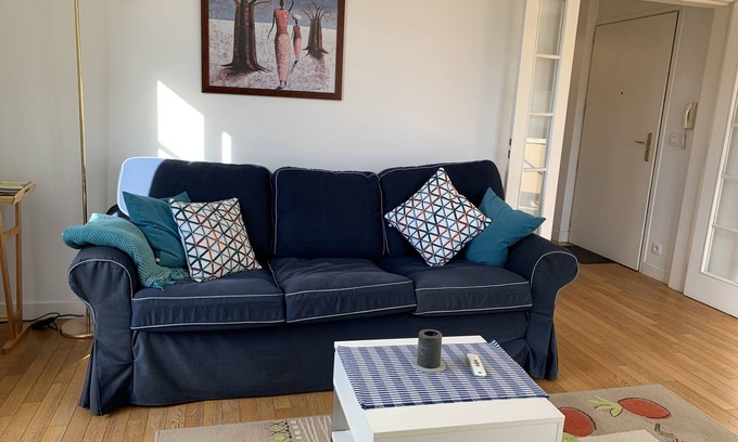 Saint-Cyr-l'Ecole Appartement | Meublé, 2 pièces, terrasse, proche Versailles, idéal pour cadre en mission