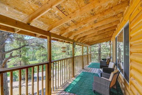Mammoth Creek Maison | Furnished Deck and Mountain Views Panguitch Cabin