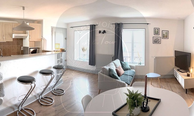 Luxeuil-les-Bains Appartement | Furnished tourist apartment - 3 rooms - 50m²