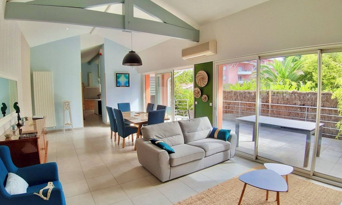 Dax Villa | Villa meublée **** centre DAX à 30 mn mer pour vacances ou cures