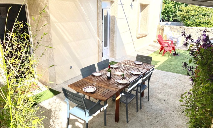 Caux Maison | Maison 6 pers, climatisée, proche de Pézenas