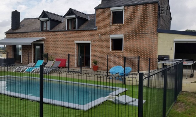 Ramousies Maison | Gîte 7 places dans le parc régional de l'avesnois : Le clos du Ramousies