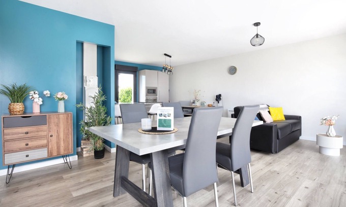 Saint-Jean-de-la-Riviere Maison | Gîte Anna - Maison à proximité de la mer