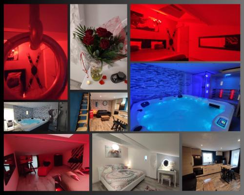 Benfeld Maison | Gîte Ange ou Démon, jacuzzi, sauna, love room, location à la journée