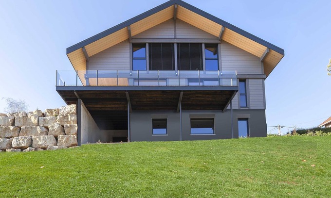 Arcon Appartement | Gîte Au Doubs Moment, vue exceptionnelle et panoramique sur le Doubs