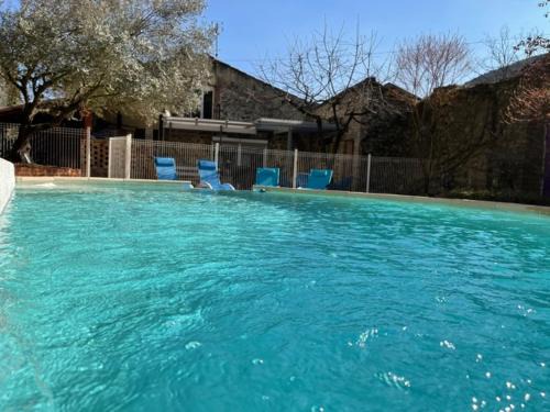 Saint-Martin-de-Valgalgues Maison | Gîte cévenol avec SPA et Piscine privatifs