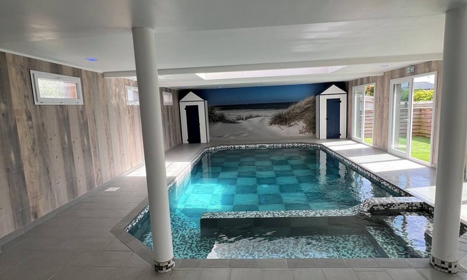 Waben Maison | Gîte Côte à Côte/piscine Couverte Chauffée