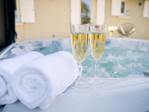 Saulcet Maison | Gîte charmant au cœur des vignobles avec spa et jardin - FR-1-489-513