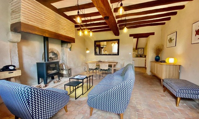 Courcelles-la-Foret Maison | Gîte charmant proche du Mans et de la Flèche, tout confort, jardin clos, garage, animaux bienvenus - FR-1-410-313