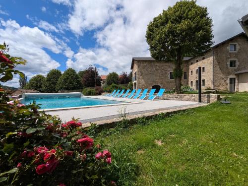 Lapte Maison | Gîte confortable avec piscine chauffée, pour 23 pers., idéal pour familles et amis - FR-1-582-101