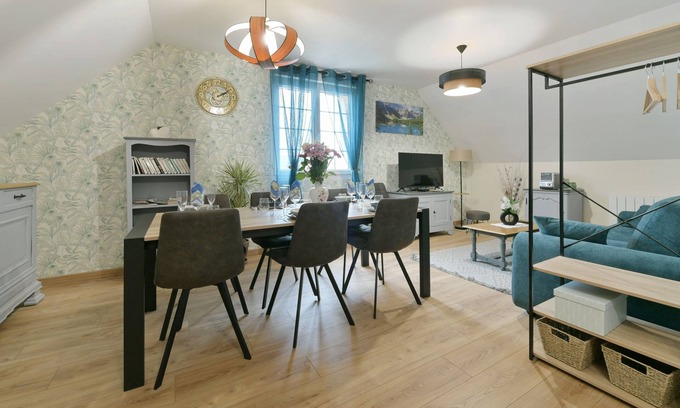 Mayenne Appartement | Gîte du Pont d'Amourette - Jacuzzi