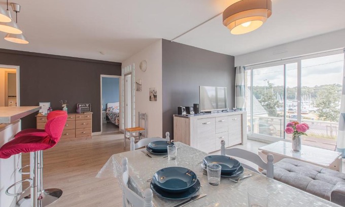 Lezardrieux Appartement | Gîte du Port sur la presqu'île de Lézardrieux