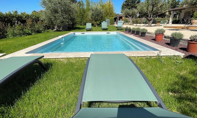 Bagard Autre | La Cigale Suite Villa - 2 à 4 pers. Mas en cévennes - Piscine/Jacuzzi -Classé 5*