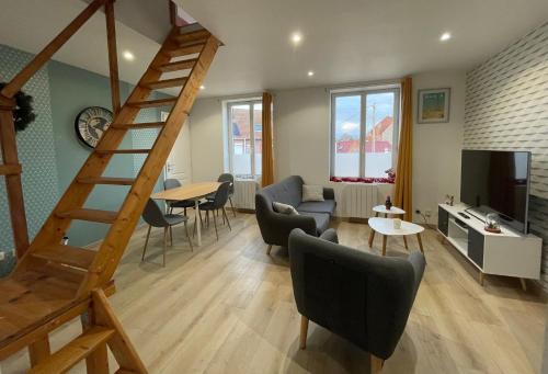 Phalempin Appartement | Gîte Le Duplex - 5min de la gare vers Lille-Lens-Arras