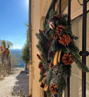 Saint-Cezaire-sur-Siagne Appartement | Gîte Le Figuier de Saint Ce Jardinet Terrasse Vue