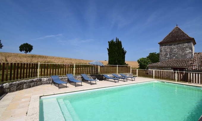 Dondas Maison | Gîte Le Pigeonnier avec piscine - Dondas, Lot-et-Garonne