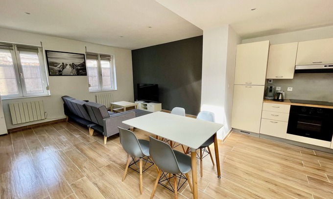 Phalempin Appartement | Gîte Le Plain-Pied - 5min de la gare - vers Lille / Lens / Arras