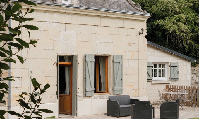 Beaumont-en-Veron Maison | Maison avec jardin - Charme et confort près de Chinon
