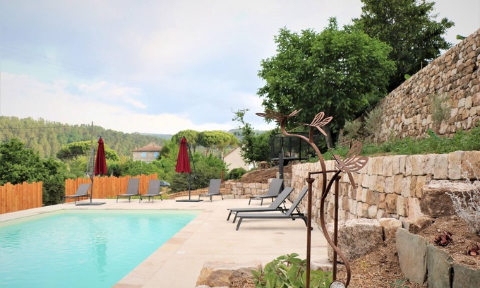 Rosieres Maison | Gîte Passiflore - Sud Ardèche - 8/10 personnes