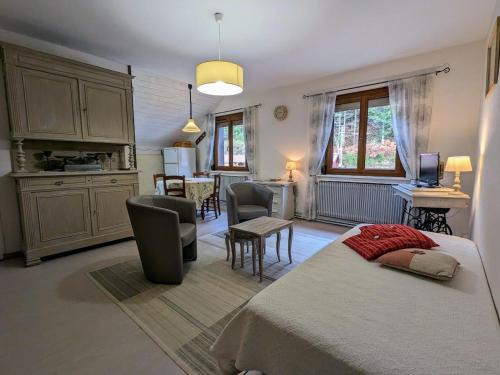 Le Syndicat Appartement | Gîte rénové avec randonnées et ski à proximité, à 6 km de Remiremont - FR-1-589-151