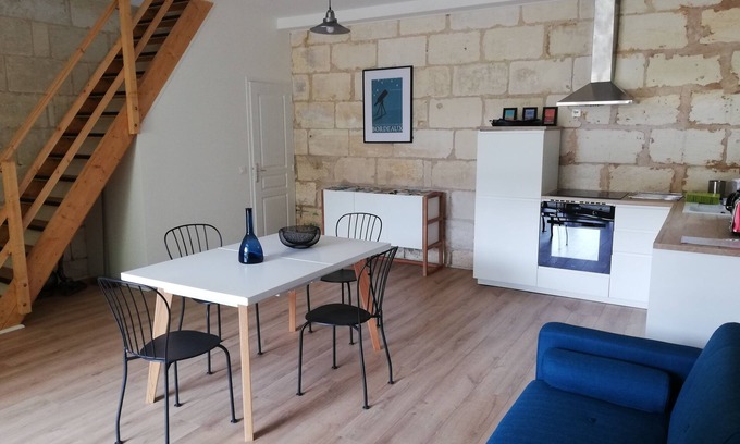 Fronsac Cottage | Gîte Rive Droite du Château La Fontaine, vignobles fronsadais