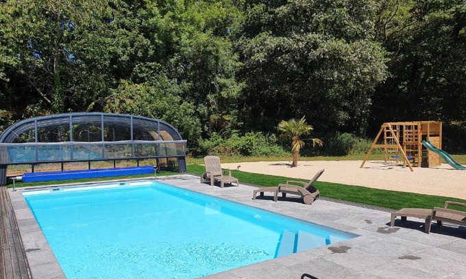 Cleden-Poher Maison | Gîtes de Maner Ster - Le Frêne Piscine ou Le Chêne Piscine et Spa privatif