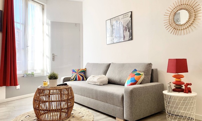 Quartier Chorier-Berriat Appartement | #G4 | Petit Paris 💋 | Studio calme tout équipé