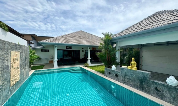Ban Saiyuan Villa | Gabriel - villa 2 chambres quartier calme avec piscine privée sans vis à vis