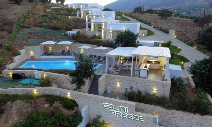 Agia Galini Appartement | Galini Breeze est un luxueux complexe de vacances à petite échelle pour les couples, Crète