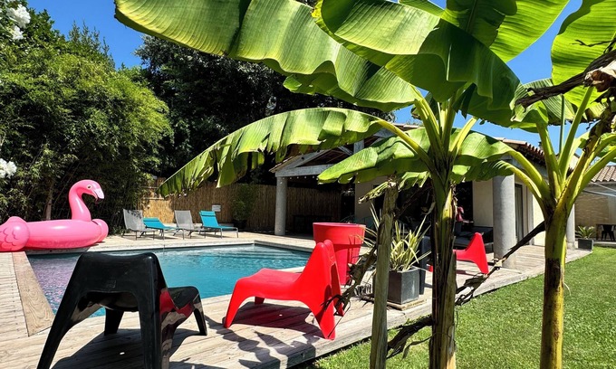 Saint-Alexandre Maison | GARD/ARDECHE MAISON INDIVIDUELLE AVEC PISCINE, JOLIE VUE, AU CALME