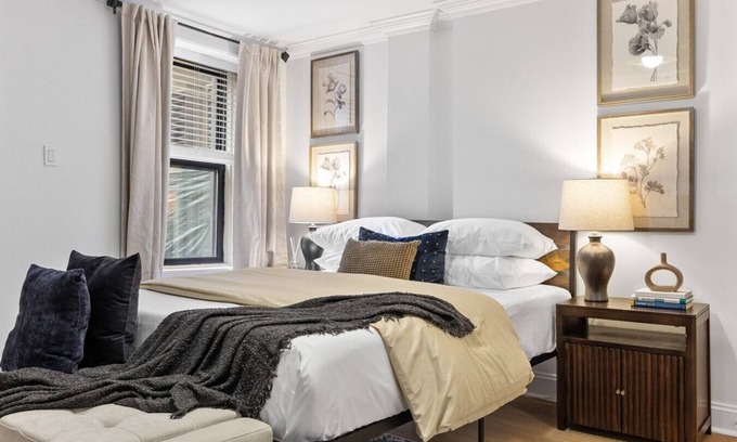 Harlem Appartement | Garden Apt in Harlem Brownstone