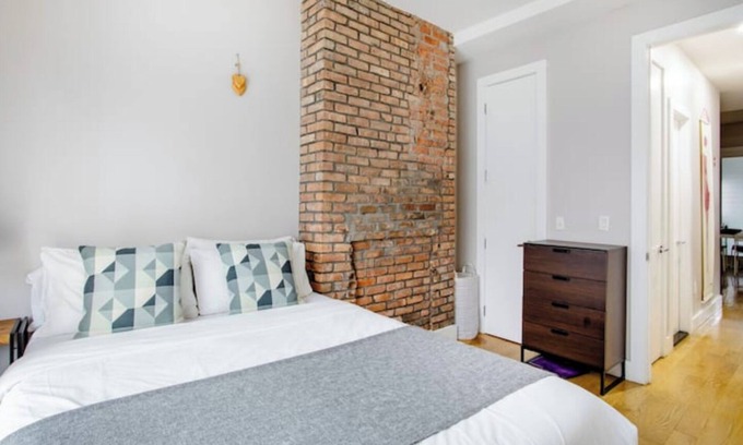 Bushwick Appartement | Garden condo w patio in New York artistic Bushwick