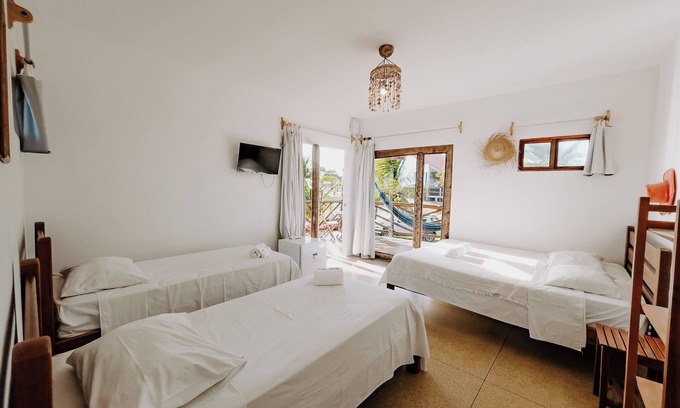 Ponta do Anel Appartement | Chambre vue jardin 1