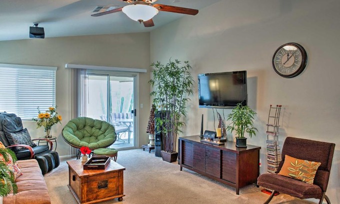 Sunrise Manor Maison | Gated Community Home with Patio, 9 Mi to Vegas Strip