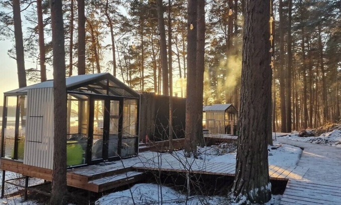 Gauja Appartement | GaujaClub - our BOSE Acoustic Loft on a lake.