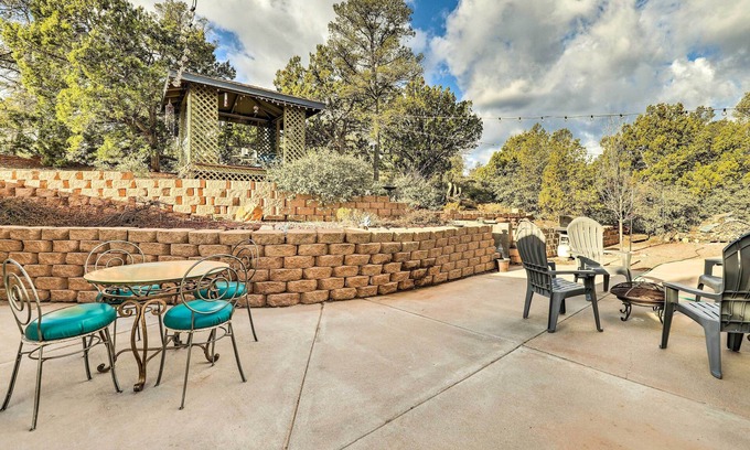Payson Appartement | Gazebo & Fire Pit: Pet-Friendly Payson Home!