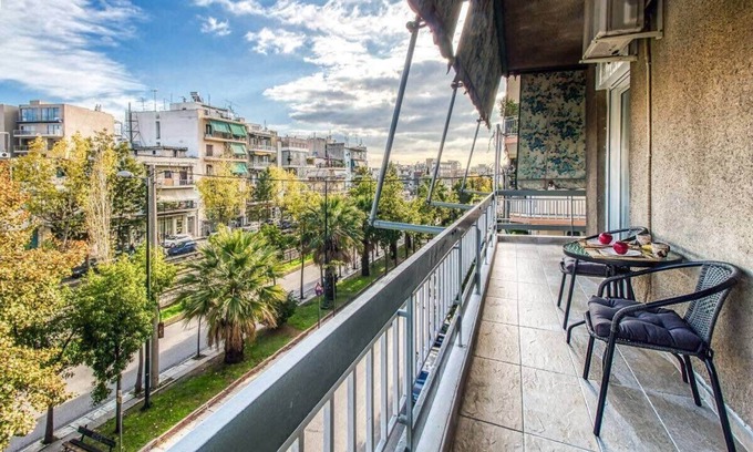 Athens City Centre Appartement | Appartement à Gazi avec vue sur l'Acropole