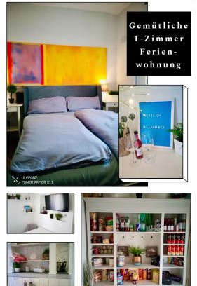 Poppenweiler Appartement | Gemütliche 1 Zimmer Ferienwohnung