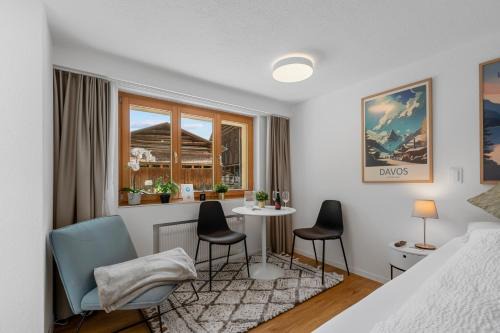 Wiesen Appartement | Gemütliche 1 Zimmer Wohnung in Davos Wiesen nähe der Skigebiete Davos