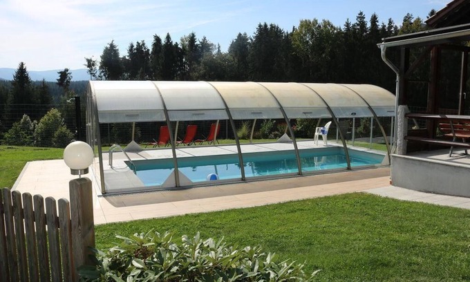 Viechtach Appartement | Appartement confortable (40m2) dans la pente sud avec balcon