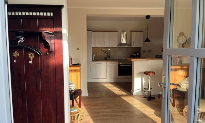 Rubkow Appartement | Gemütliche Fewo für 2 Personen 53qm mit Großer Terrasse