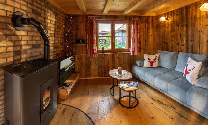 Wertach Chalet De Ski | Gemütliches Tiny Chalet als Rückzugsort für Naturliebhaber im Herzen des Allgäus