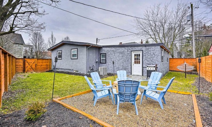 Downtown Columbus Maison | German Village Getaway with Grill 4 Mi to OSU!